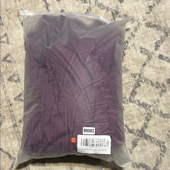 Elegant Purple Maternity Photography Maxi Dress size 2XL - Picture 8 of 8